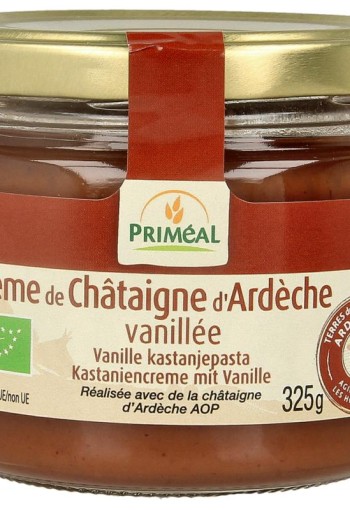 Primeal Kastanjecreme vanille bio (325 Gram)