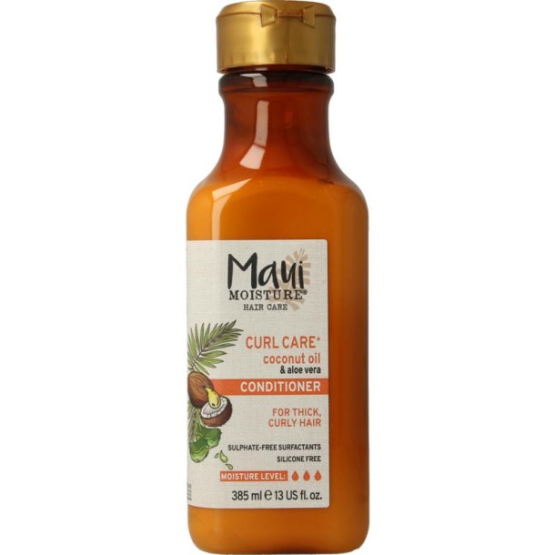 Maui Curl quench coconut oil conditioner (385 ml)