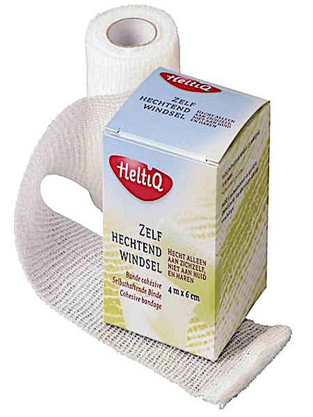 HeltiQ Zelfhechtend Windsel 4 m x 6 cm