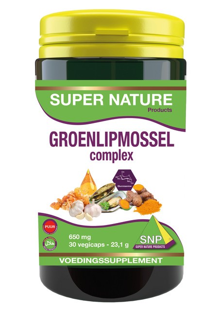 SNP Groenlipmossel complex puur (30 Vegetarische capsules)