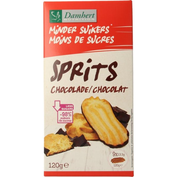 Damhert Sprits chocolade (120 Gram)
