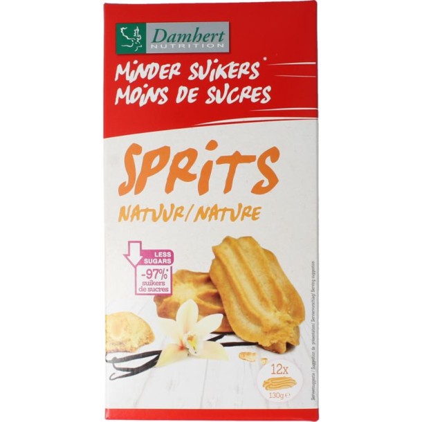 Damhert Sprits natuur (130 Gram)