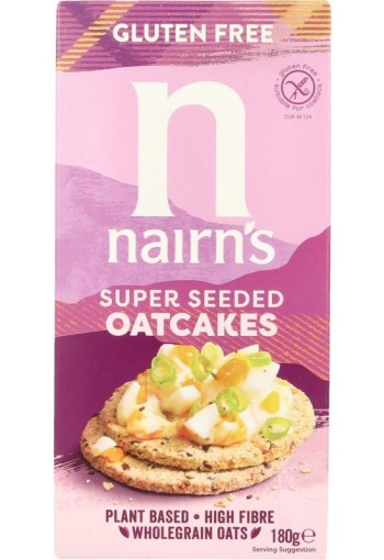 Nairns Oatcakes super seeded (180 Gram)