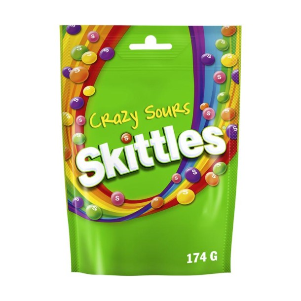 Skittles Crazy sours (174 Gram)