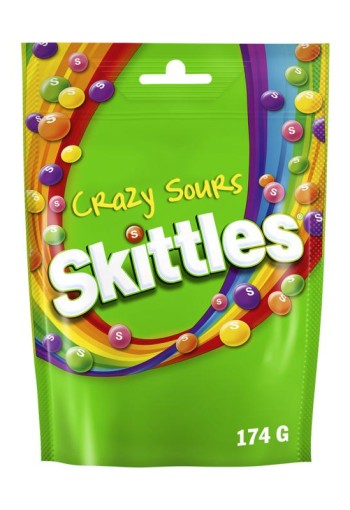 Skittles Crazy sours (174 Gram)