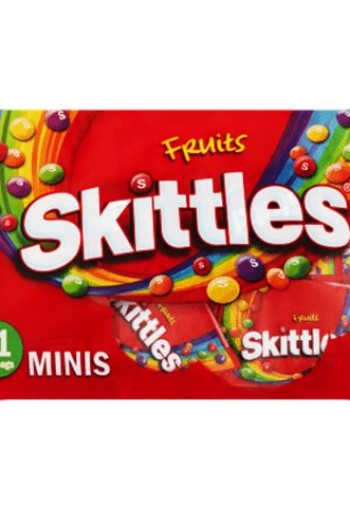 Skittles Fruits uitdeelzak (11 Zakjes)