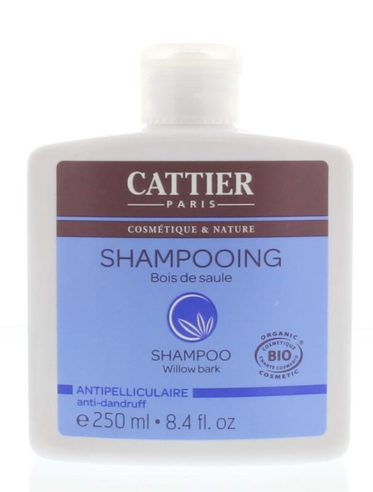 Cattier Shampoo anti-roos wilgenbast (250 Milliliter)