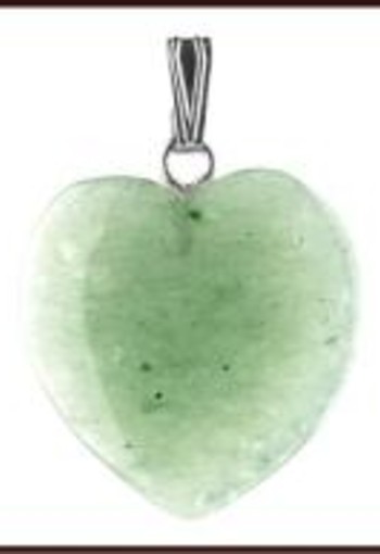 Ruben Robijn Hanger hart 20mm aventurijn (1 Stuks)