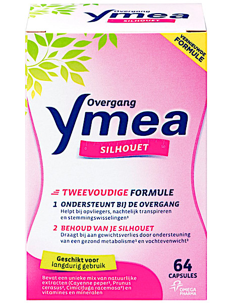 Ymea Overgang - silhouet - 64 capsules - Voedingssupplement