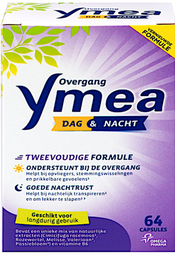 Ymea Overgang Dag & Nacht - 64 capsules 