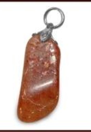 Ruben Robijn Edelsteenhanger zonnesteen (1 Stuks)