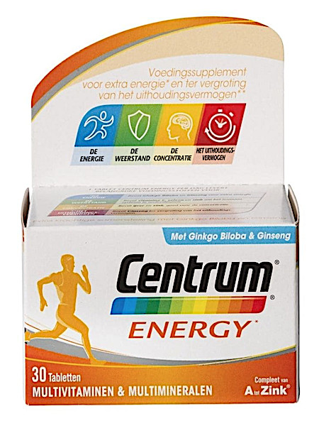 Centrum Energy Tabletten 30st
