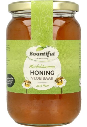 Bountiful Weidebloemen honing vloeibaar (900 Gram)
