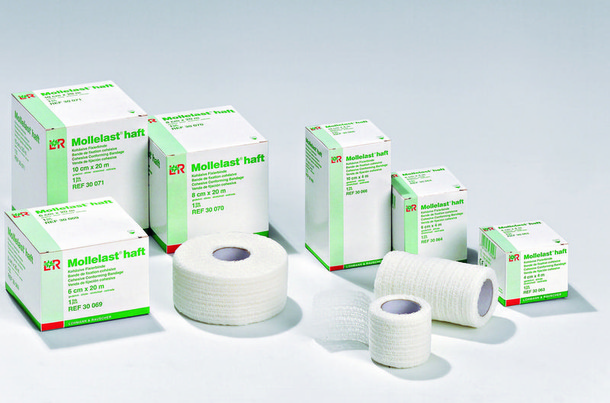 Mollelast Fixatiewindsel haft 4m x 4cm (1 Stuks)