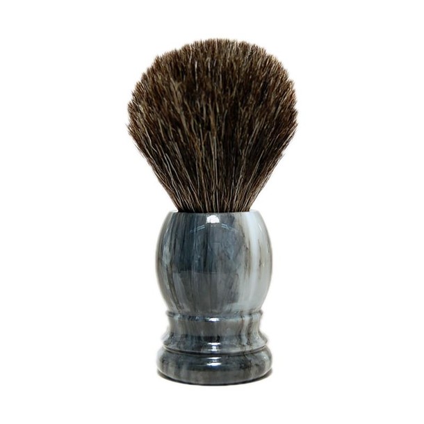 Hans Baier Scheerkwast graudas marmer/grijs (1 Stuks)