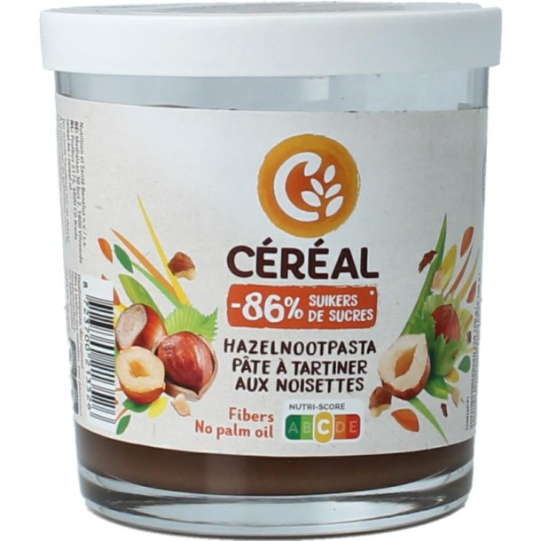Cereal Hazelnootpasta suikervrij (200 Gram)