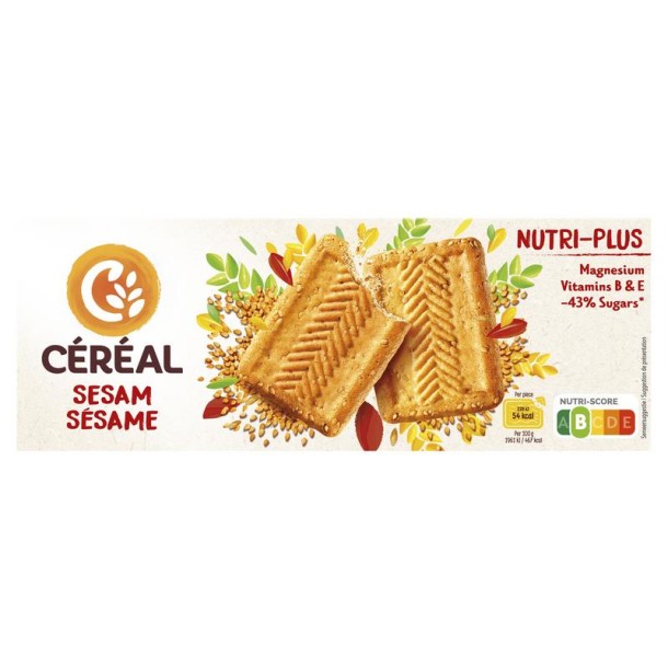 Cereal Koekjes sesam (230 Gram)