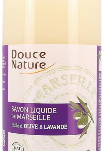 Douce Nature Zeep Marseille vloeibaar lavendel bio (1 Liter)