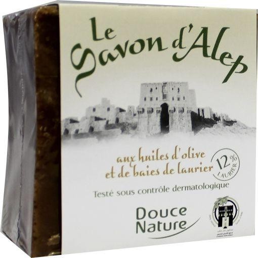 Douce Nature Zeep Aleppo blok 12% bio (200 Gram)