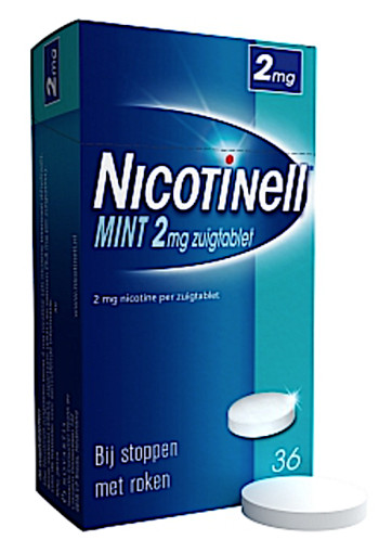 Nicotinell zuigtablet mint 2 mg- 36 st.
