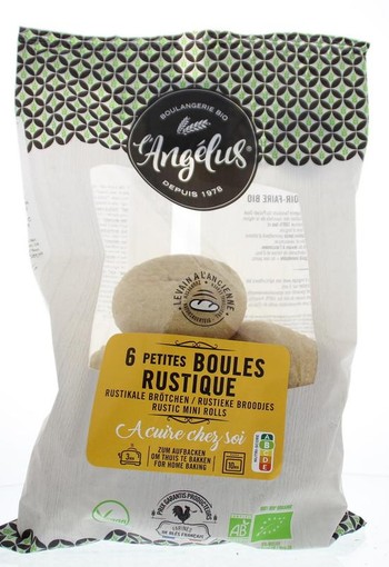 Langelus Mini boules rustique bio (6 Stuks)