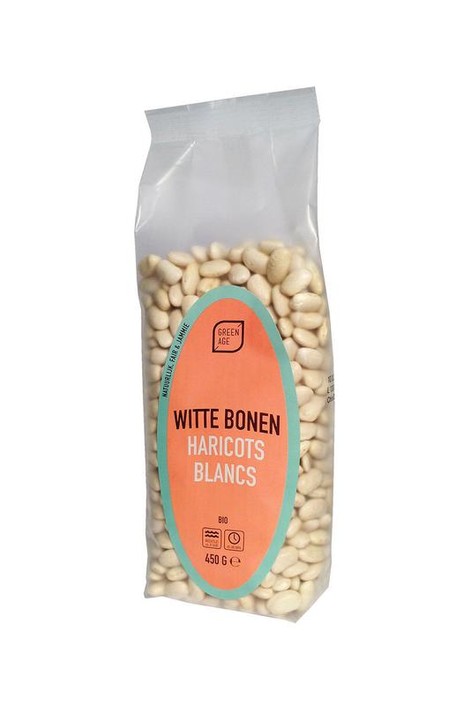 Greenage Witte bonen bio (450 Gram)