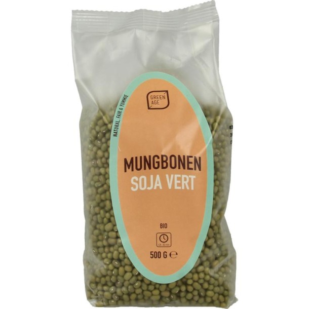 Greenage Mungbonen bio (500 Gram)