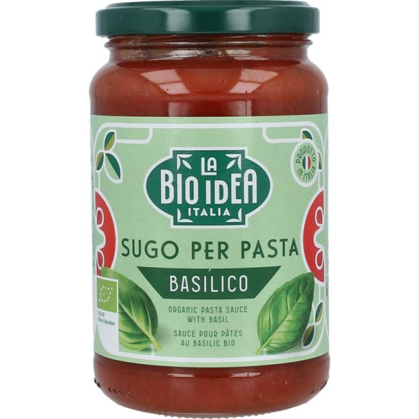 Bioidea Pastasaus basilicum bio (340 Gram)