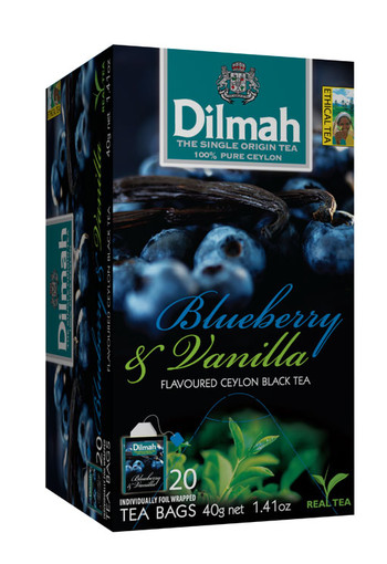 Dilmah Blueberry & vanilla fun tea (20 Zakjes)