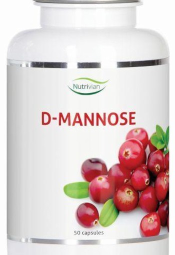 Nutrivian D-Mannose 500 mg (50 Capsules)