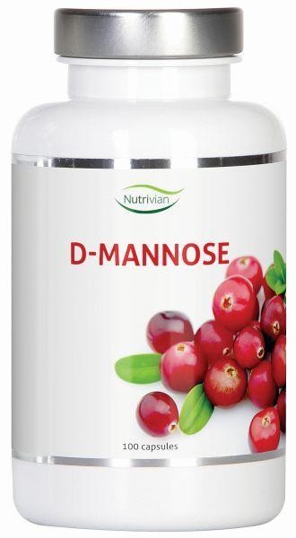 Nutrivian D-Mannose 500 mg (100 Capsules)