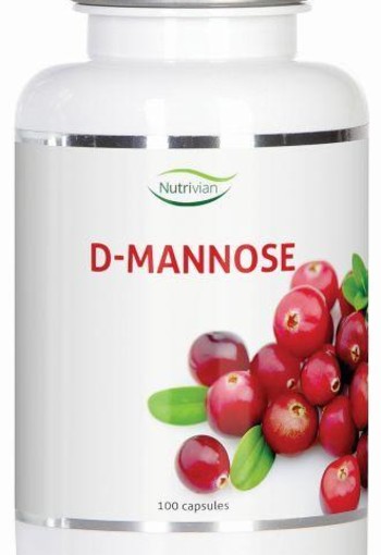 Nutrivian D-Mannose 500 mg (100 Capsules)