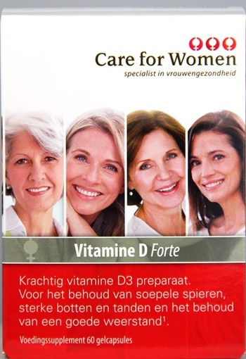 Care For Women Vitamine D forte (60 Capsules)