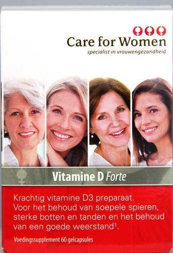 Care For Women Vitamine D forte (60 Capsules)