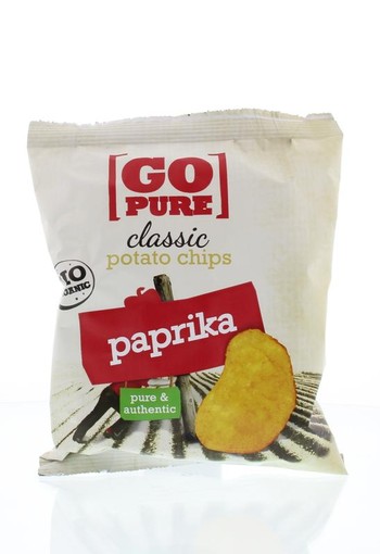 Go Pure Chips paprika bio (40 Gram)