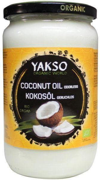 Yakso Kokosolie geurloos bio (650 Milliliter)