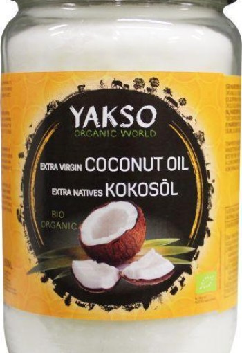 Yakso Kokosolie extra vierge bio (650 Milliliter)