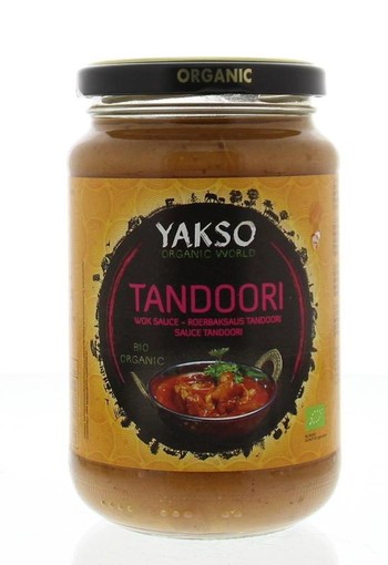 Yakso Roerbaksaus tandoori bio (350 Gram)