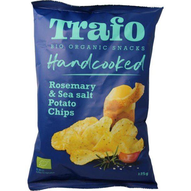 Trafo Chips handcooked rozemarijn himalaya zout bio (125 Gram)