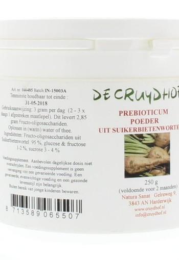 Cruydhof Prebioticum poeder (250 Gram)