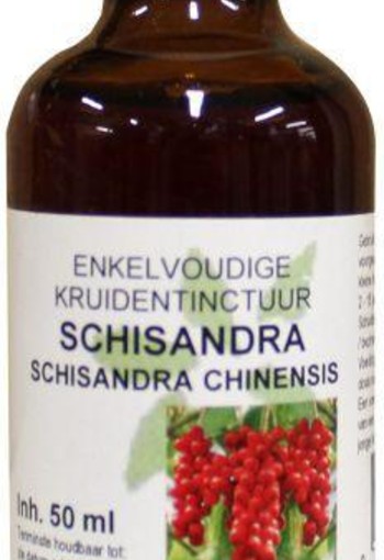 Natura Sanat Schisandra chinensis fruct tinctuur (50 Milliliter)