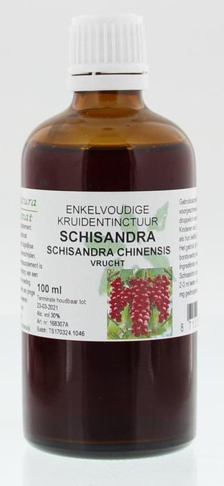 Cruydhof Schisandra chinensis fruct tinctuur (100 Milliliter)