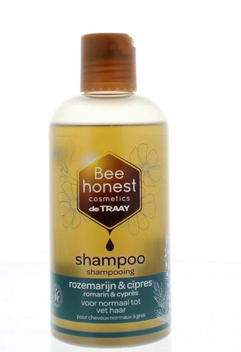 Traay Bee Honest Shampoo rozemarijn & cipres (250 Milliliter)