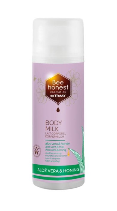 Traay Bee Honest Bodymilk aloe vera & honing (150 Milliliter)
