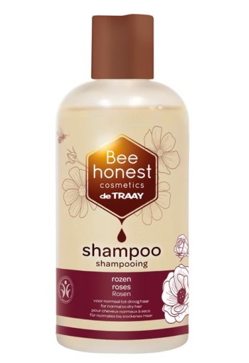 Traay Bee Honest Shampoo rozen (250 Milliliter)