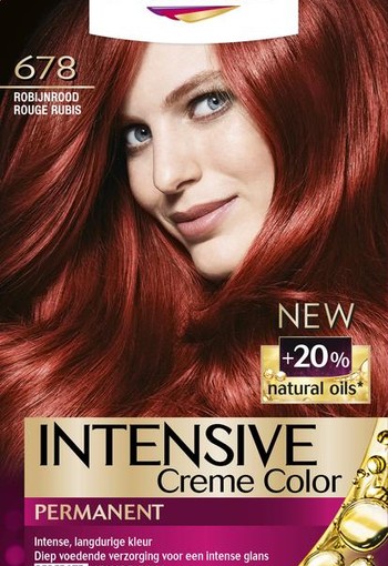 Poly Palette Haarverf 678 Robijn rood (1 Set)