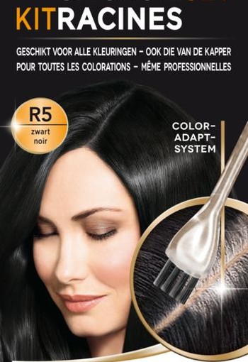 Schwarzkopf Vital uitgroeiset zwart (11 Milliliter)