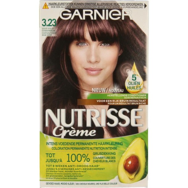 Nutrisse Nutrisse 3.23 violet donker bruin 1 Set)