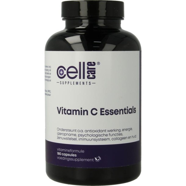 Cellcare Vitamine C essentials (180 Vegetarische capsules)
