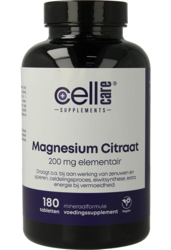 Cellcare Magnesium 200 mg elementair (180 Tabletten)